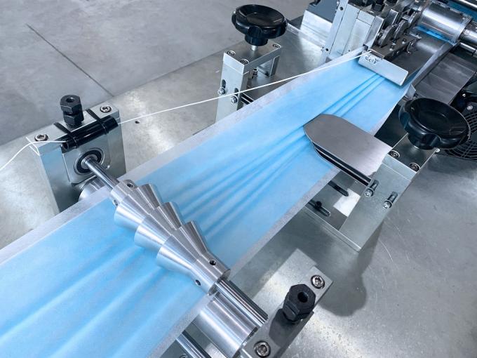 Masque protecteur chirurgical non-tissé jetable faisant la machine 1