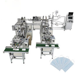 Chine 3 hygiéniques manient le masque habilement jetable d'Earloop faisant la machine fournisseur