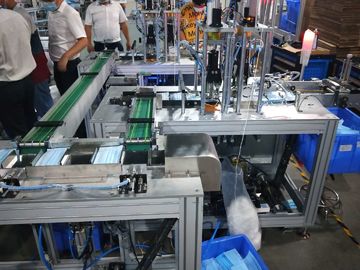 Automatique médical pliant le masque non tissé faisant la machine fournisseur