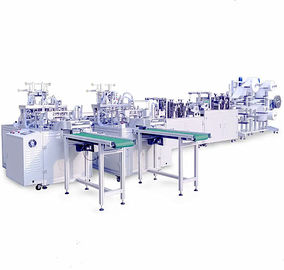 Grande vitesse machine complètement automatique de fabrication de masque protecteur de 3 couches fournisseur