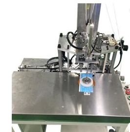 Machine de soudure élastique de boucle d'oreille de masque de 3 de pli textiles tissés non fournisseur