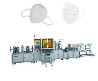 Masque N95 à grande vitesse non tissé complètement automatique faisant la machine fournisseur