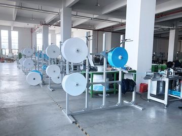 Masque protecteur chirurgical non-tissé jetable faisant la machine fournisseur
