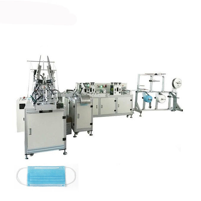 Masque jetable à grande vitesse de soudure ultrasonore faisant la machine 0