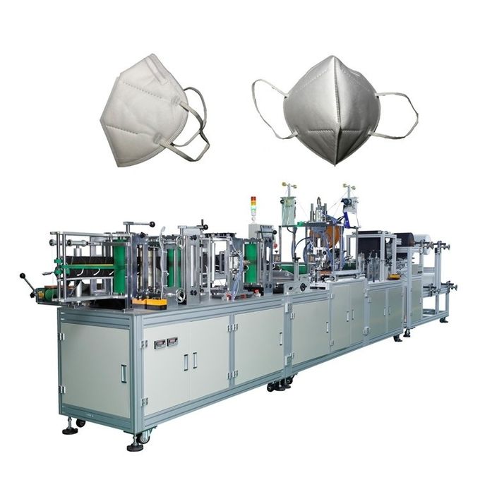 Masque de grande précision de pollution d'Earloop de 3 plis faisant la machine 0